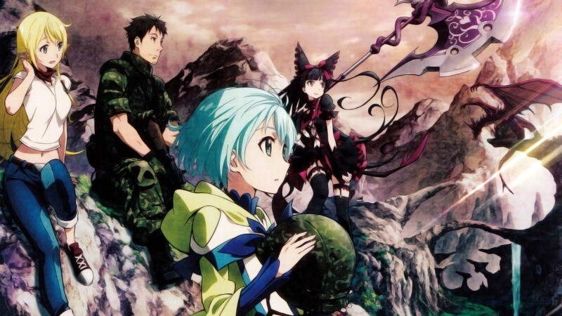 Gate: Jieitai Kanochi nite, Kaku Tatakaeri, Isekai Türünde Anime Önerileri