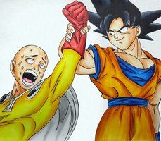 One Punch Man Mangakası Dragon Ball Karakterlerini Çizdi