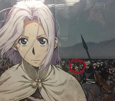 Arslan Senki Tanıtım Posterinde SnK Karakterleri