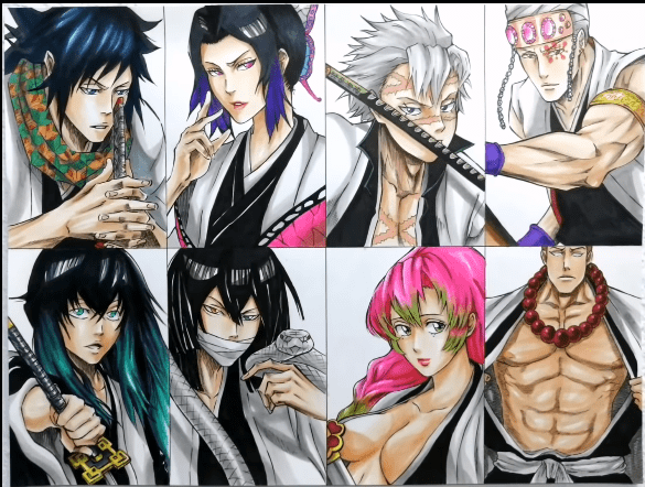 Farklı Tarzlarda Crossover Manga Çizimleri