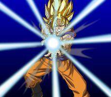 Dragon Ball Ekranında Kamehameha