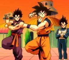 Dragonball Karakterlerinin Müthiş Dansı (Biri Hariç)